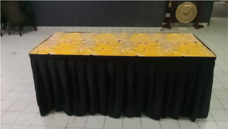  Skirting Cover Table